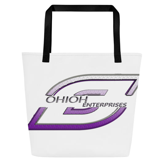 OHIOH Enterprises Large Tote Bag