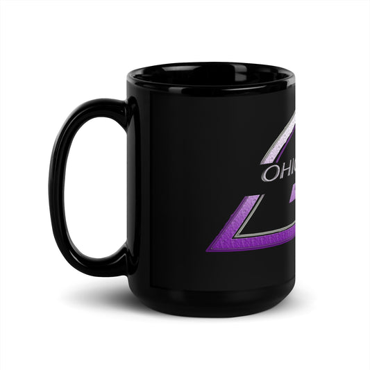 OHIOH Enterprises Black Glossy Mug